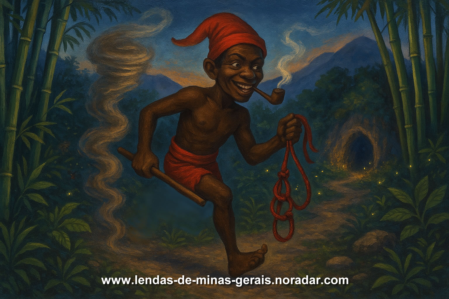 Saci-Pererê ganha site dedicado com histórias, lendas e curiosidades do folclore brasileiro
